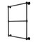 Kingston Brass 30" x 32" Wall Mount Towel Rack, Matte Black DTM323030 - alternate 1